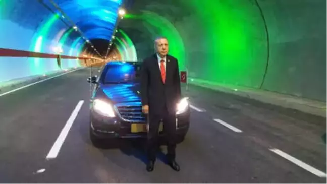 Cumhurbaşkanı Erdoğan, Ovit Tüneli'ni Açtı; 138 Yıllık Hayal Gerçek Oldu
