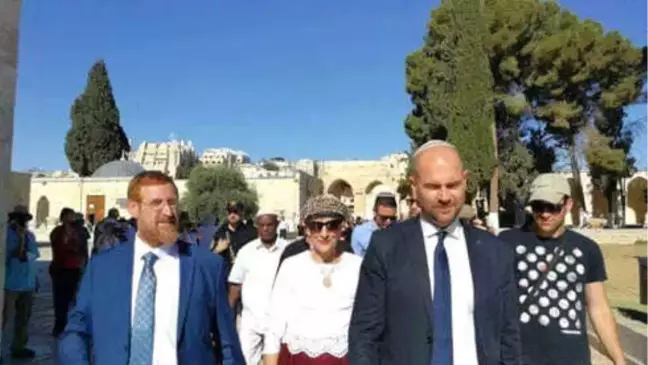 İsrailli Milletvekillerinden Mescid-i Aksa'ya Baskın