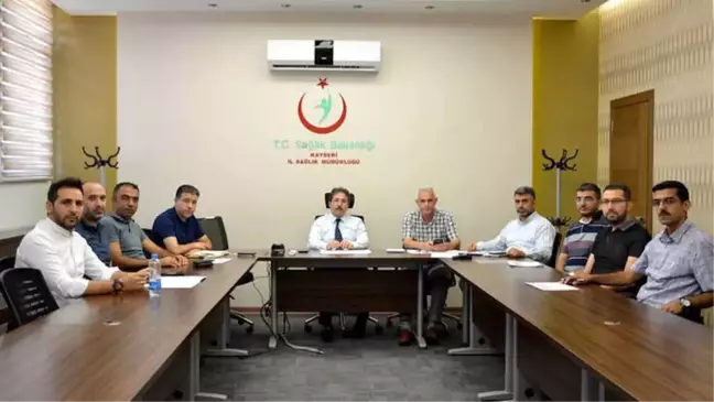 İl Sağlık Müdürlüğü'nde Mevcut Yatırımlar ve Proje Planlama Toplantısı Yapıldı