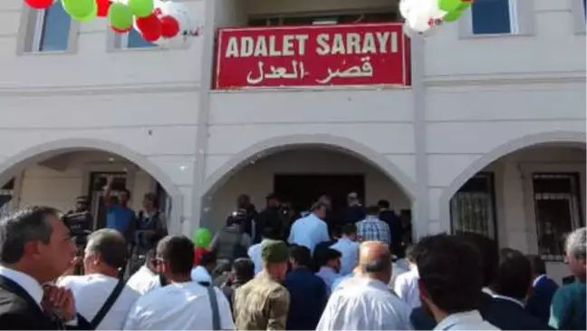 Çobanbey'de Bölge Adliyesi ile Spor Tesisi Açıldı