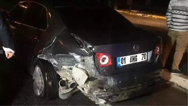 Adıyaman'da İki Otomobil Çarpıştı: 4 Yaralı