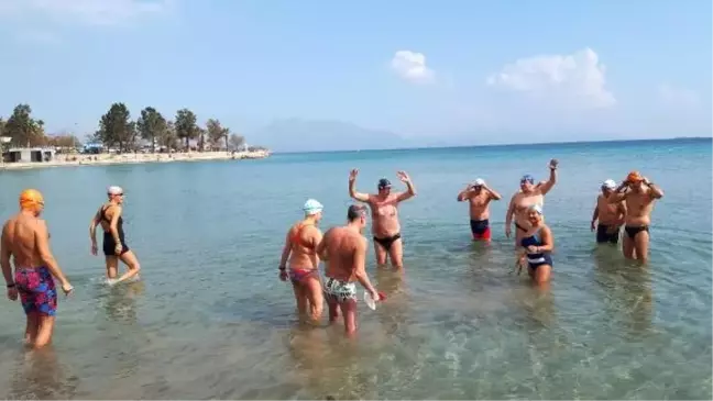 Datça'da Türk ve Yunan Yüzücülerden Dostluk Antrenmanı