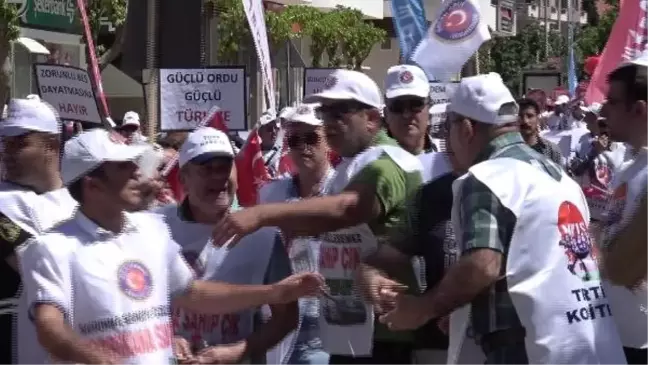 Muğla'da 1 Mayıs Yürüyüşünde Arbede