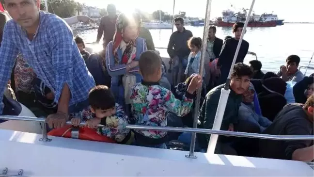 Çanakkale'de 46 kaçak göçmen yakalandı