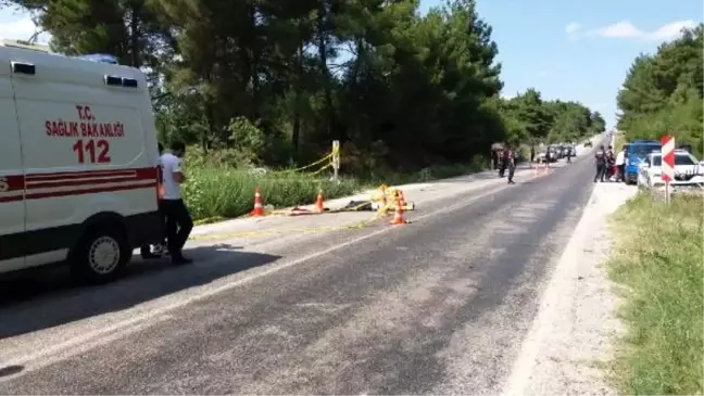 Otomobille çarpışan motosikletin sürücüsü öldü