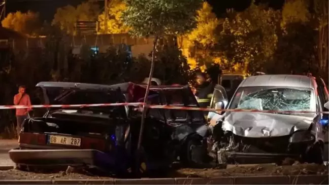 Adıyaman'da kaza: 1 ölü, 2 yaralı