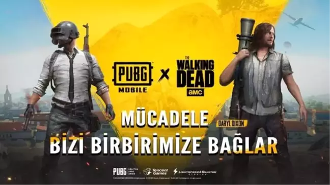 The Walking Dead karakterleri PUBG MOBILE'a geliyor!