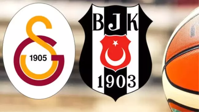 Basketbolda derbi haftası! G.Saray'ın konuğu Beşiktaş...