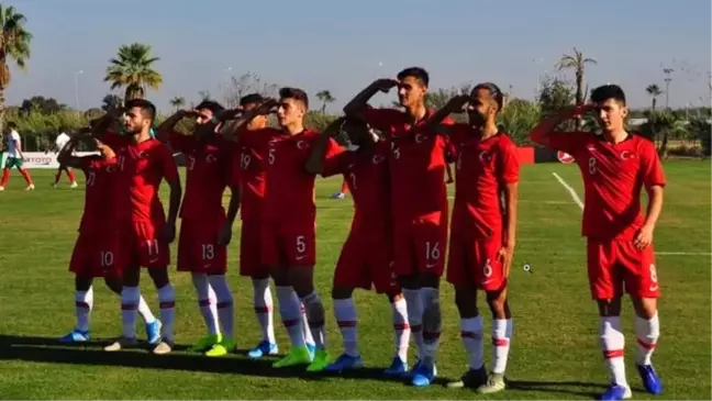 Bulgaristan'ı 2-1 yenen 19 Yaş Altı Milli Takımı, Elit Tur'a yükseldi