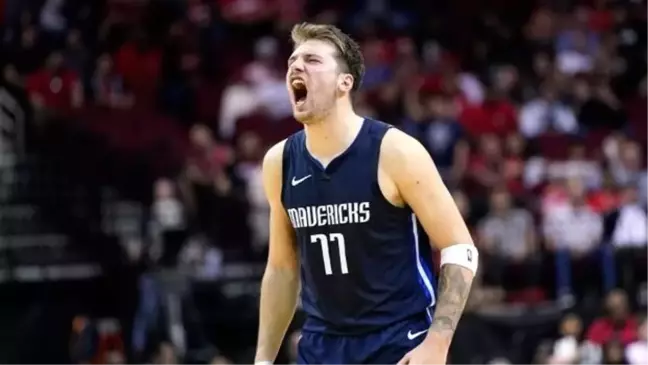 Doncic coştu, Dallas Rockets'ı devirdi