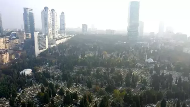 (havadan fotoğraflarla) İSTANBUL'DA MEZAR YERLERİNE ZAM