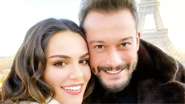 Özgü Kaya ile Burak Serdar Şanal yeni yıla Paris'te girdi