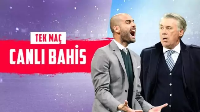 Pep Guardiola, Carlo Ancelotti'yi ağırlayacak! Everton'ın iddaa'da galibiyetine...