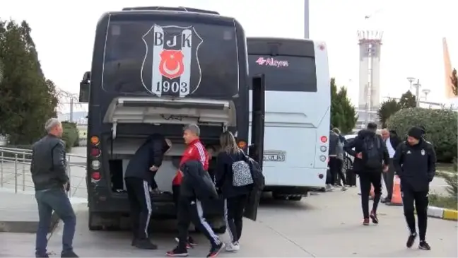 Beşiktaş, kamp için Antalya'ya gitti