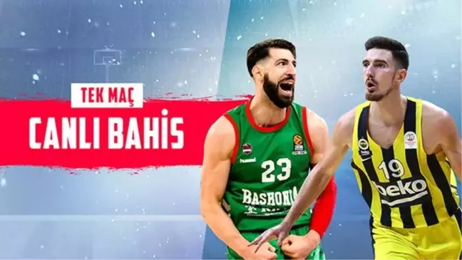 Fenerbahçe Beko, zorlu Saski Baskonia deplasmanında! iddaa'da galibiyetlerine...