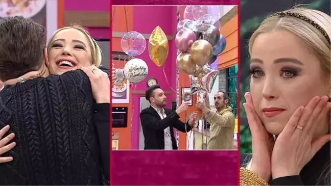 Eşinden Elif'e doğum günü sürprizi!