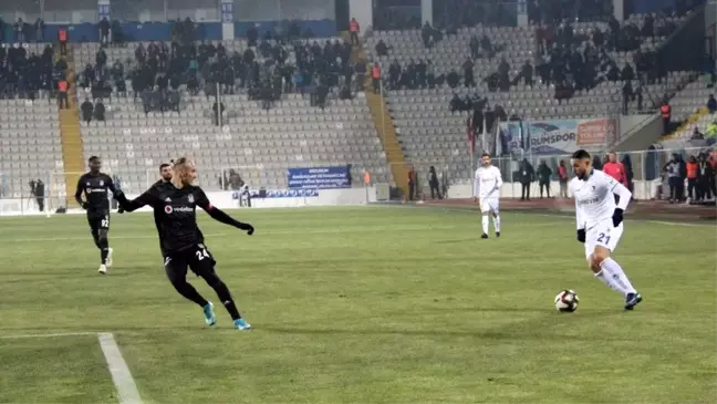 Ziraat Türkiye Kupası: BB Erzurumspor: 1 - Beşiktaş: 1 (İlk yarı)