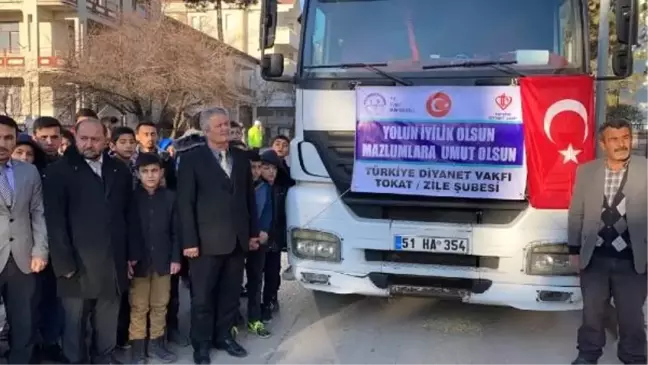 Tokat'tan İdlib'e 25 ton patates