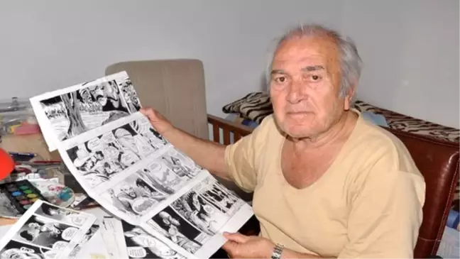 Çizgi romanın usta ismi Abdullah Turhan, son yolculuğuna uğurlandı