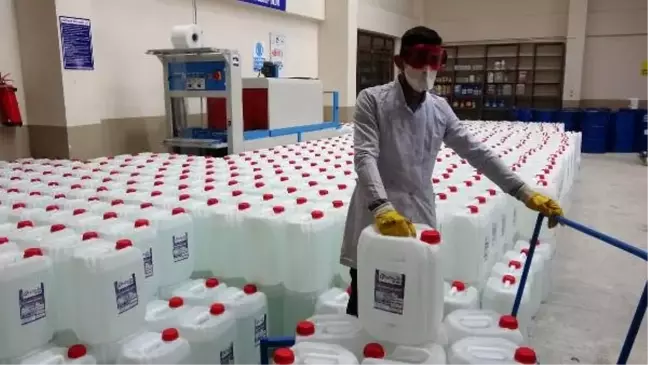 Doğu'nun dezenfektanı Erzurum Atatürk Mesleki Teknik Anadolu Lisesinden