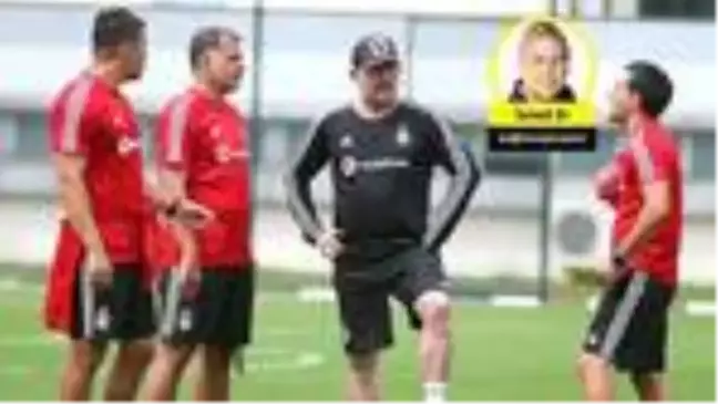 Beşiktaş'ta Sergen Yalçın öğrencilerini uyardı: 'Kaleyi gören şut çeksin'