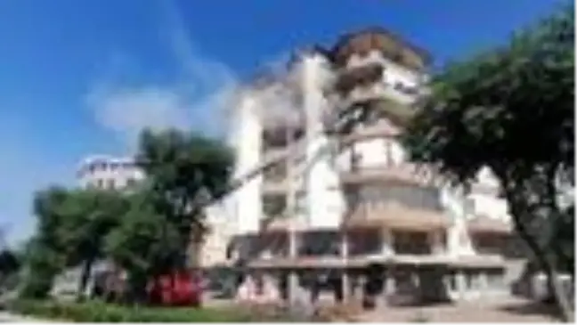 Manavgat'ta ev yangını