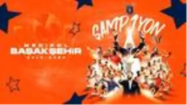 Süper Lig'de 62. sezonun şampiyonu Başakşehir