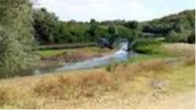 Tunca Nehri'nde artan su seviyesi, üreticiyi sevindirdi
