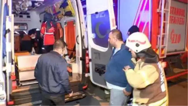 KARTAL'DA İŞ YERİNDE YANGIN : BİR KİŞİ DUMANDAN ETKİLENDİ