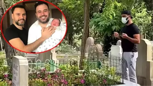Alişan vefat eden kardeşi Selçuk Tektaş'ın mezarını ziyaret etti