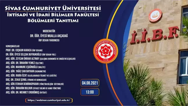 İktisadi ve İdari Bilimler Fakültesi Bölümleri Tanıtımları