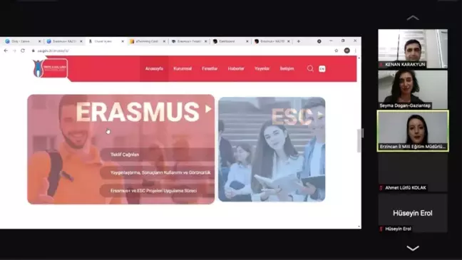Erasmus+ KA210 Küçük Ölçekli Ortaklıklar Projesi Bilgilendirme Toplantısı Yapıldı