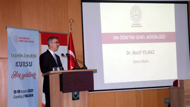 Tashih-i Huruf Kursu Final Programı Esenköy Hizmetiçi Eğitim Enstitüsü'nde Başladı