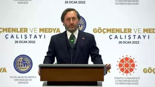 İletişim Başkanı Altun: Göçmenler, sorunun kaynağı değil mağduru