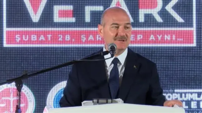 Bakan Soylu: 28 Şubat ittifakının toplanmasının bize zararı yoktur