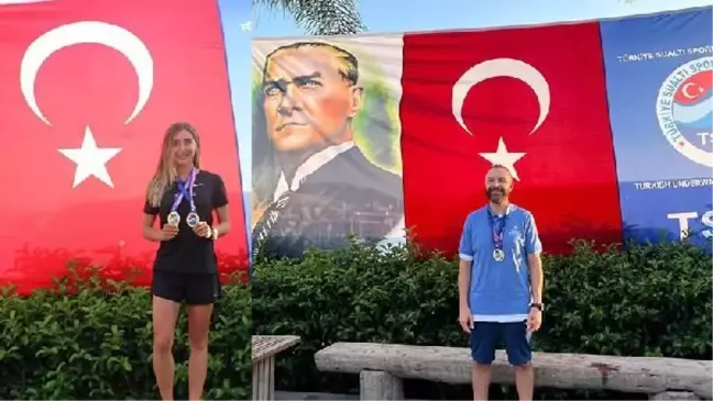 Ercümen'den Türkiye rekoru, Rüstem Derin'den 3 altın madalya