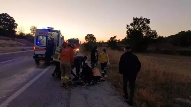 Balıkesir haberi... Dursunbey'de feci kaza: 1 ölü, 2 yaralı