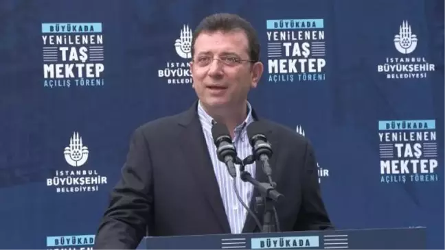 İmamoğlu: Adalar bir kültür hazinesi, bir tarih hazinesi, muhteşem bir miras