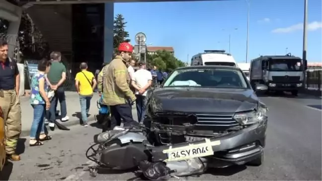 Avcılar'da Zincirleme Kaza: 2 Yaralı