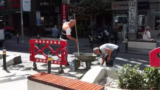 İstanbul Caddesi'ndeki Çalışmalar Uzuyor, Esnaf Mağdur