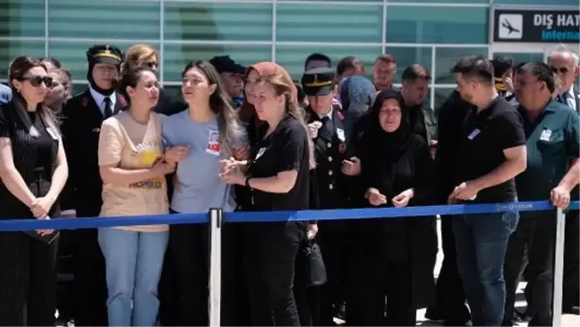 ŞEHİT ASTSUBAYIN CENAZESİ MEMLEKETİNE GÖNDERİLDİ