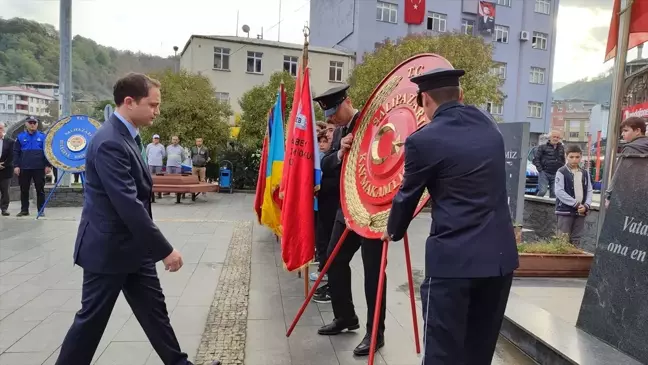Atatürk'ün Ölüm Yıl Dönümü Samsun'da Törenle Anıldı