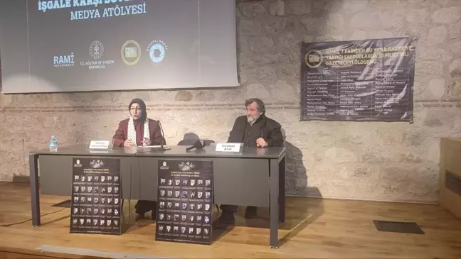 Filistin İçin Gazeteci Dayanışması Platformu İşgale Karşı Söylem İnşası Medya Atölyesi Gerçekleştirdi