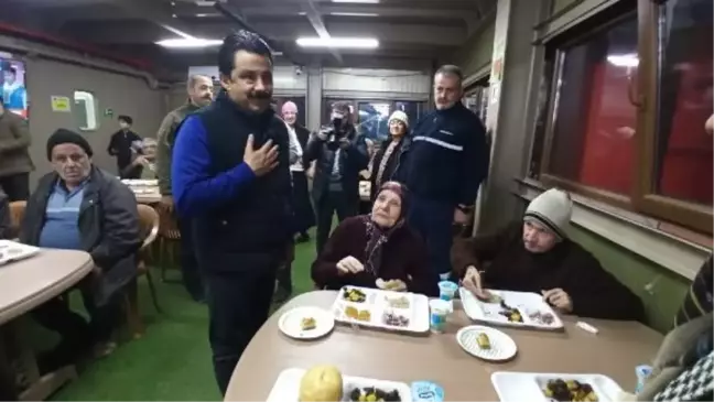 İskenderun'da depremzedelere yeni yıl ziyareti