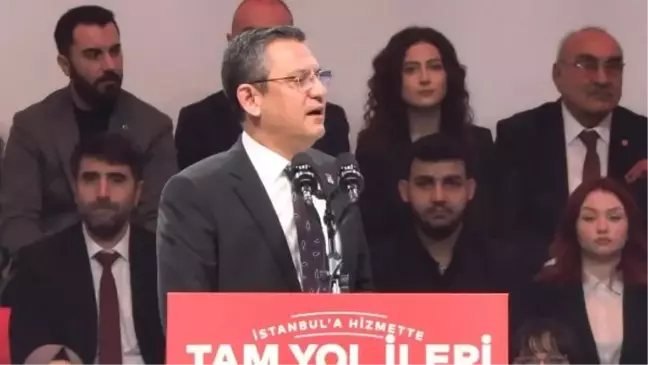 CHP'nin İstanbul Büyükşehir Belediye Başkan Adayı Tanıtım Toplantısı Yapıldı