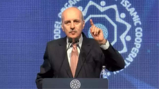 TBMM Başkanı Kurtulmuş: İsrail'in uygulamaları insanlık cephesini harekete geçirdi