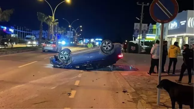 Bodrum'da otomobil ile cip çarpıştı, 3 kişi yaralandı