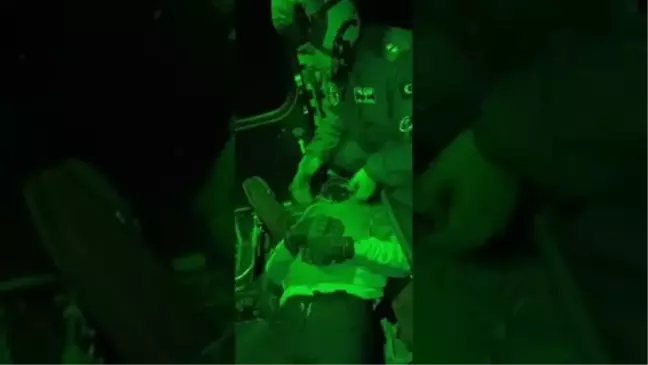Hava Kuvvetleri, yaralanan dağcıyı kurtardı