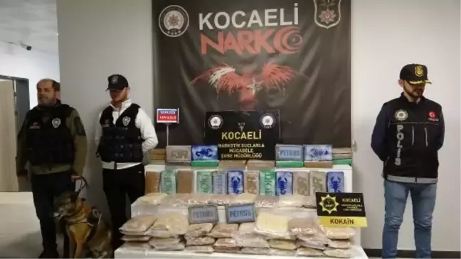 Kocaeli'de 109 Kilo Kokain Ele Geçirildi, Şoför Tutuklandı
