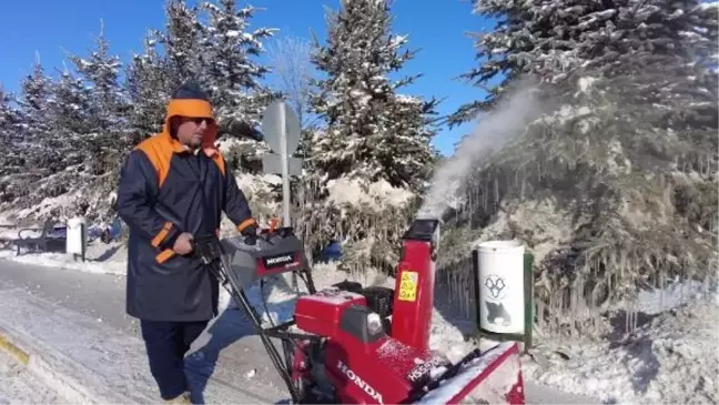 Erzurum ve Ardahan'da Sibirya Soğukları Etkili Oldu